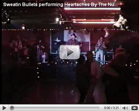 Sweatin Bullets performing Heartaches By The Numbers